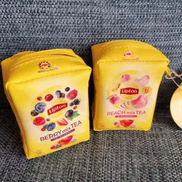 Lipton 베리 믹스 & 피치 믹스 티 세트 파우치