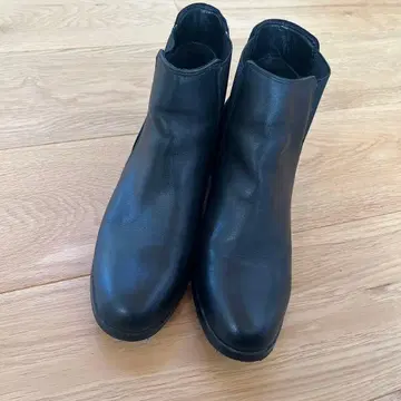 블랙 사이드 고어 부츠 23.0 cm