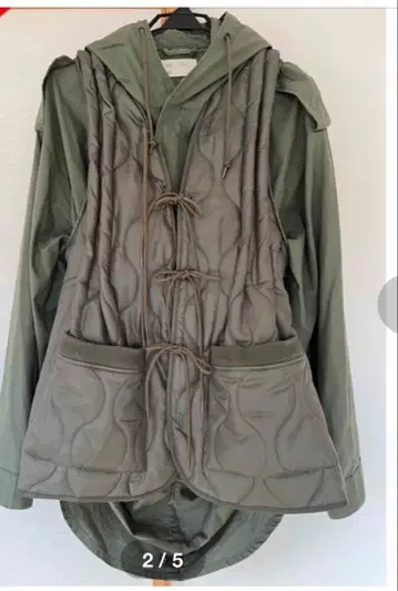 77 서카 밀리터리 베스트 포함 아우터