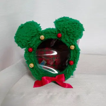 디즈니 크리스마스 2024 파우치 오너먼트 리스 미키