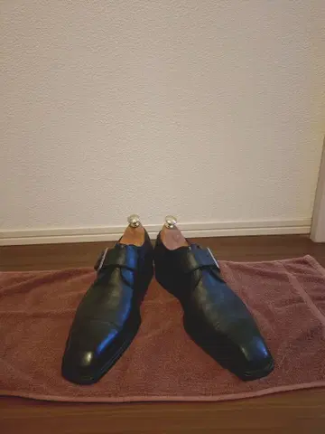 J.M. 웨스턴 싱글 몽크 스트랩 스트레이트 팁