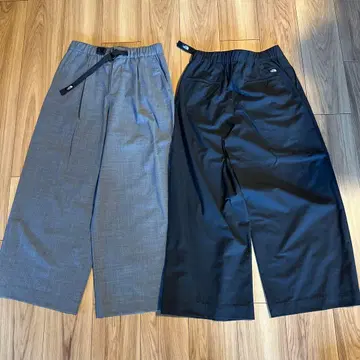 THE NORTH FACE 캐주얼 팬츠 M 사이즈 그레이 블랙