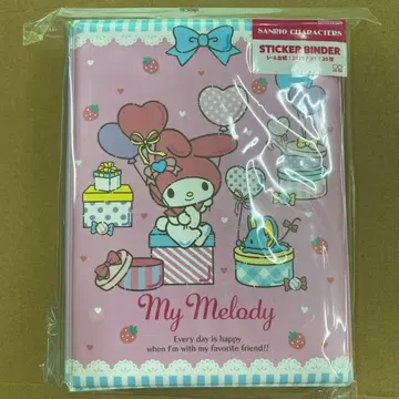산리오 마이멜로디 씰 바인더 씰북