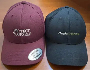 BackChannel 캡 2개 세트