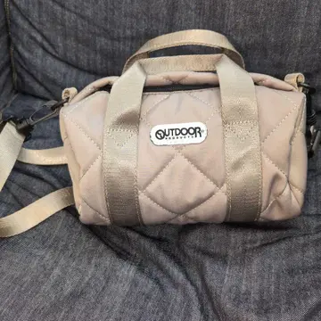 OUTDOOR 퀼트 미니 롤 숄더백