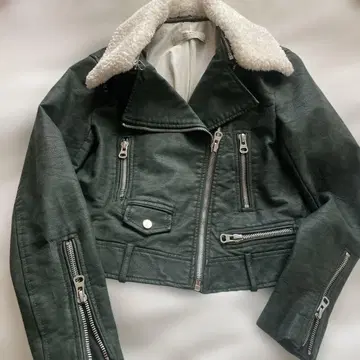 ZARA BASIC 다크 그린 자켓 M