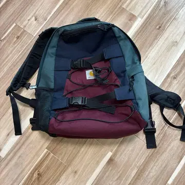 Carhartt 백팩 버건디 그레이