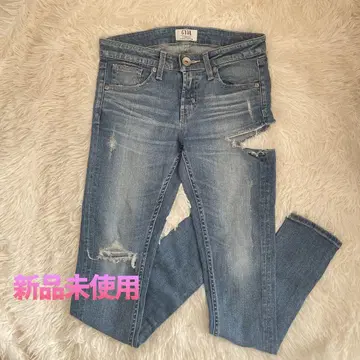 미사용 새상품 GYDA 데미지 데님 스키니