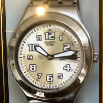 Swatch 남성용 시계 실버