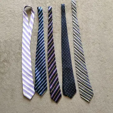 넥타이 세트 5개