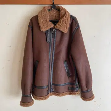 ALPHA INDUSTRIES X-LARGE 브라운 자켓