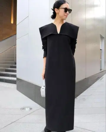 MARIA class 펄 장식 자카드 원피스