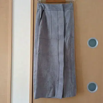 그레이 타이트 스커트 M