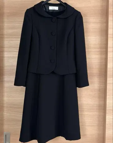 여성용 블랙 포멀 7호 ELLE 예복 상복