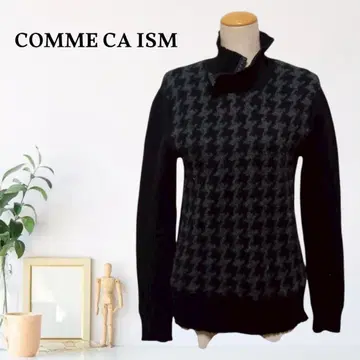 zB1073 [ M ] COMME CA ISM 니트 인터샤 자카드