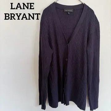 LANE BRYANT [ 14/16 ] 네이비 가디건 네이비 컬러 심플