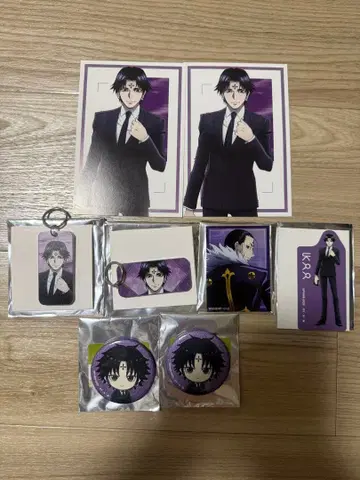 HUNTER x HUNTER 애니메이트 페어 클로로 아크릴 카드 포함