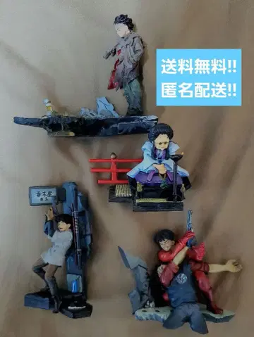 카이요도 아키라 AKIRA 4체 피규어 세트 카네다 테츠오 케이 미야코
