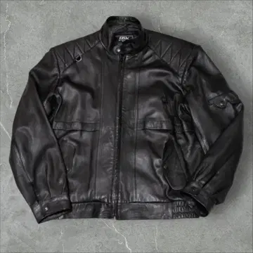 빈티지 아카이브 가죽 자켓 A-2 천연 가죽 쇼트 기장