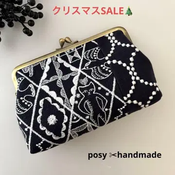 미나 페르호넨 핸드메이드 각형 가마구치 symphony 패치워크