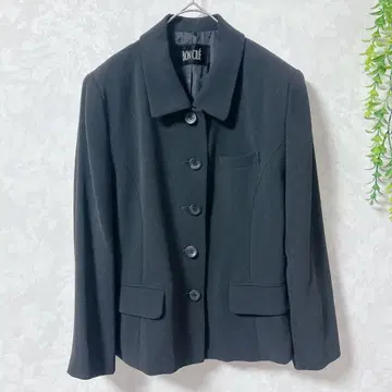 [] 자켓/무지/폴리에스테르/11AR/일본제/포멀/블랙
