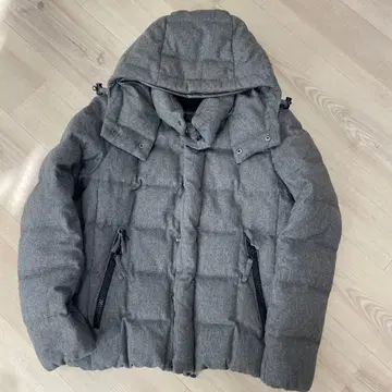 니시카와 다운 nano universe 다운 자켓 다크 그레이 S 사이즈
