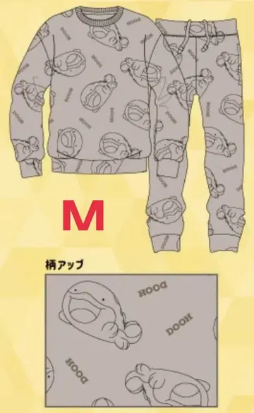 포켓몬 도오 룸웨어 트레이닝복 롱 바지 보아 상하의 M