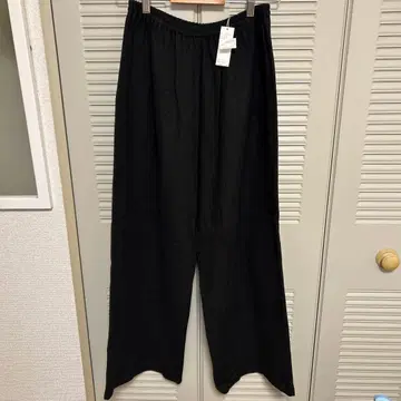 하우스 오브 로터스 블랙 와이드 팬츠 M 사이즈