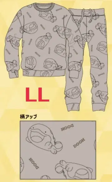 포켓몬 도오 룸웨어 트레이닝복 롱 바지 보아 상하의 LL