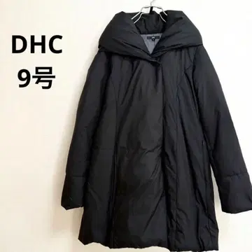 DHC 다운 코트 9호 M 블랙 미 실루엣 경량 방한