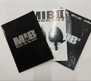 MIB: MEN IN BLACK 1, 2, 3 영화 팜플렛 3장 세트