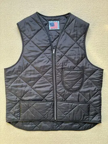 SNAP'N'WEAR 퀼팅 베스트 made in usa