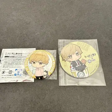 쿨 남자 두미 슌 캔뱃지 세트