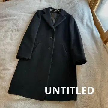 언타이틀 코트 블랙 9호 울