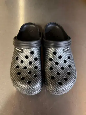 snap-on 스냅온 블랙 메쉬 클로그 샌들