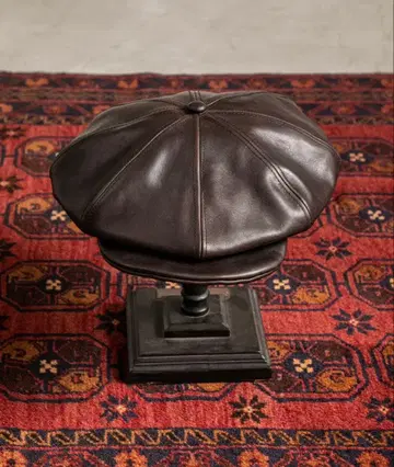 mrfaman LEATHER HILLBILLY CASQUETTE