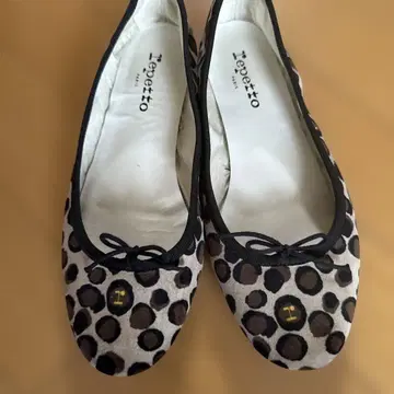 Repetto 레오파드 무늬 플랫슈즈