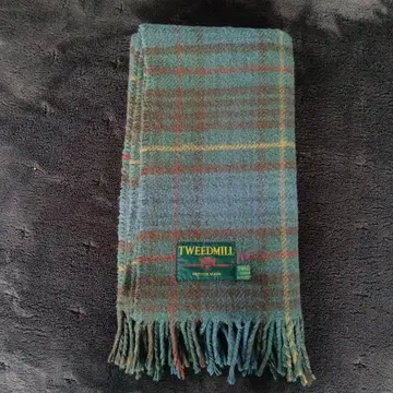 TWEEDMILL [트위드밀] 체크 무늬 울 스톨