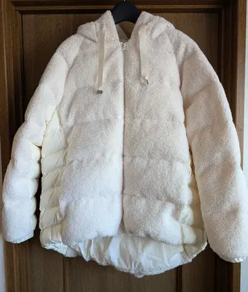 후드 부착 보아 다운 자켓