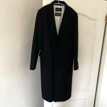 TOMORROWLAND MACPHEE 이탈리아 원단 체스터 코트 블랙