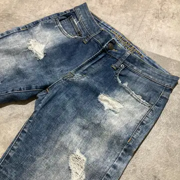 [ AMERICAN EAGLE ] 아메리칸 이글 크러쉬 가공 스키니 데님
