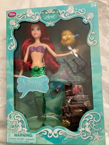 [ 미개봉 ] 디즈니 스토어 싱잉돌 아리엘 인어공주