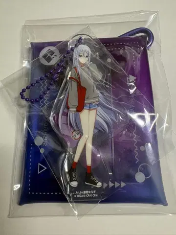 요이사키 카나데 스시로 프로세카 콜라보 한정판 멀티 파우치 아크릴 참