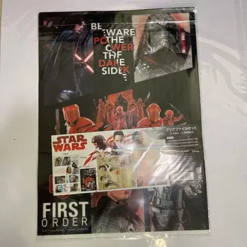 STAR WARS 퍼스트 오더 클리어 파일 세트