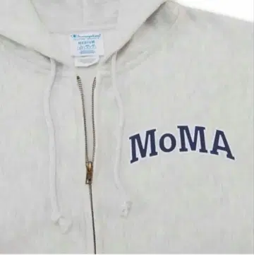 새상품급 MoMA Champion 집업 후드티 맨투맨