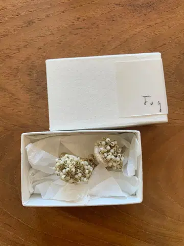 fog 귀찌 비즈 놋쇠