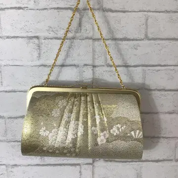 12.12 h163 일본 의류용 백 체인 꽃무늬 내 포켓 부착