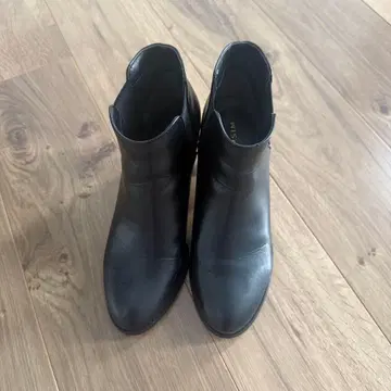 LEPSIM 블랙 사이드 고어 부츠 M 사이즈