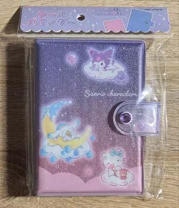 [ 새상품 ] 오야스미 산리오 씰 바인더 씰북 산리오 캐릭터즈