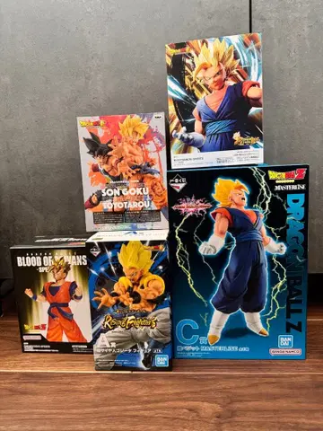드래곤볼 피규어 묶음 판매 할인 협상 가능